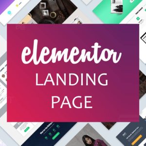 elementor landing page